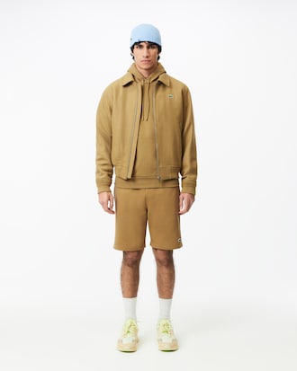 Short regular fit molleton