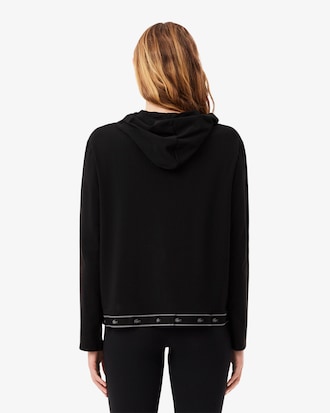 Sweatshirt d'intérieur zippé à capuche