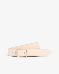 Ceinture Crocodelle en cuir lisse