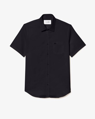 Chemise manches courtes regular fit coton