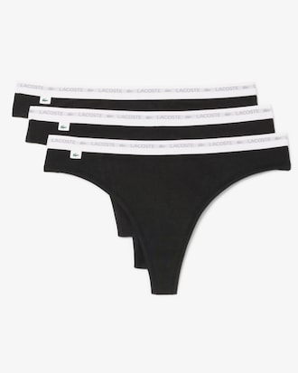 Lot de 3 strings coton stretch