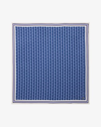 Foulard imprim&eacute; monogramme