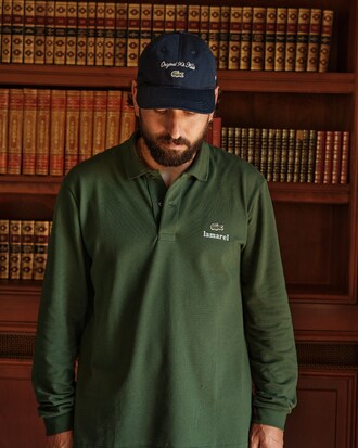Lacoste x Lamarel Casquette twill de coton