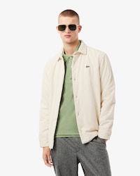Surchemise oversize velours c&ocirc;tel&eacute;