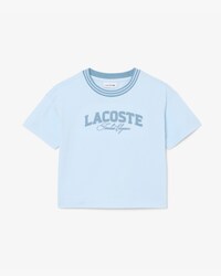 T-shirt coton marquage Lacoste