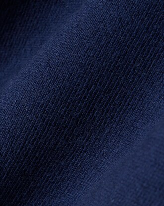 Polo manches longues coton et laine