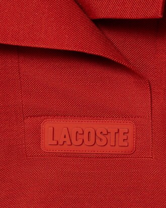 Robe col polo Piqu&eacute; soie D&eacute;fil&eacute;