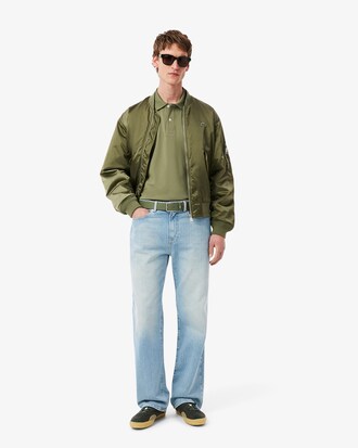 Ceinture en cuir grain&eacute;