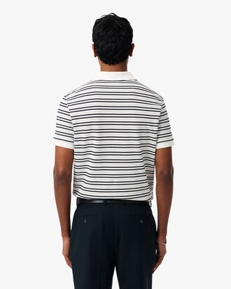 Polo classic fit Petit Piqu&eacute; ray&eacute;