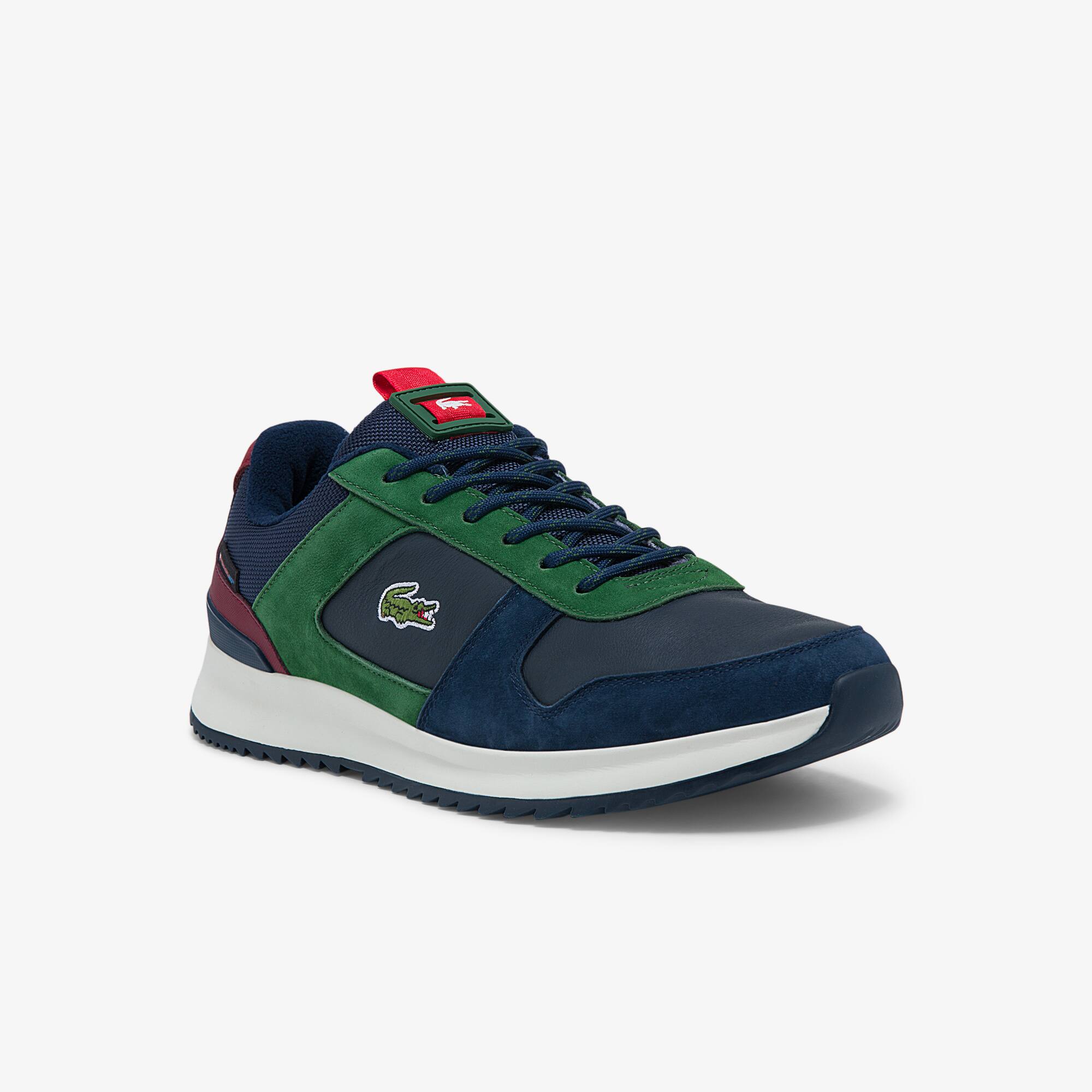 Sneakers Joggeur 2.0 homme en cuir et textile | LACOSTE