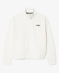 Sweatshirt zipp&eacute; relaxed fit badge