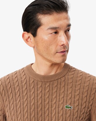 Pull torsad&eacute; coton