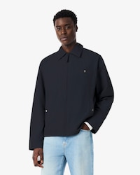 Veste d&eacute;perlante taffetas textur&eacute;