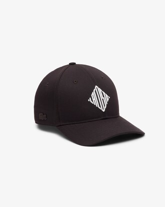 Casquette twill de coton brod&eacute;e