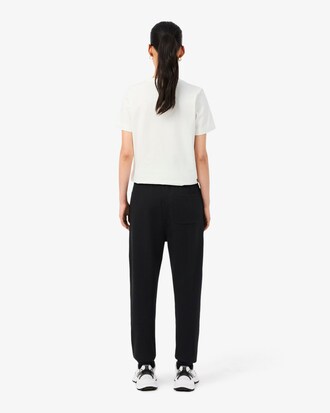 Pantalon de surv&ecirc;tement straight fit sigl&eacute;