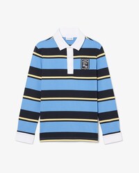 Polo rugby coton ray&eacute;