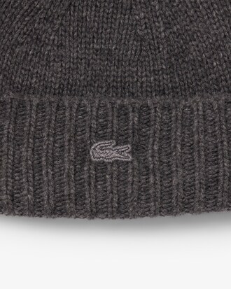 Bonnet en laine maille 3D