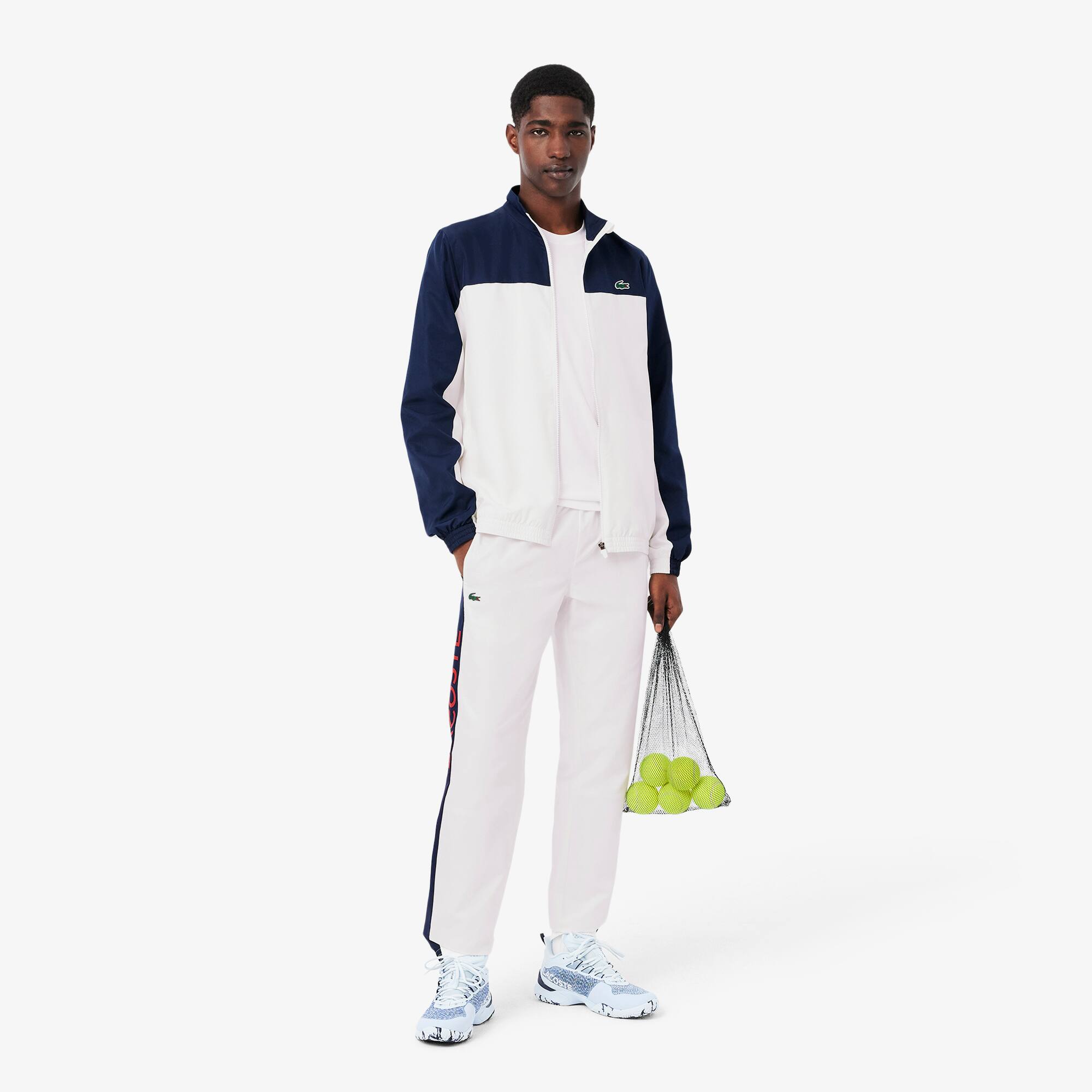 ensemble lacoste blanc