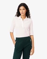 Polo L.12.D slim fit manches trois-quarts