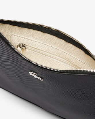 Pochette Anna en toile enduite piqu&eacute;e