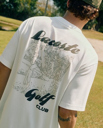 T-shirt relaxed fit Golf imprim&eacute; graphique
