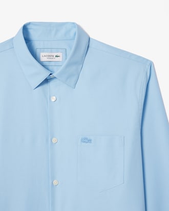 Chemise regular fit popeline de coton