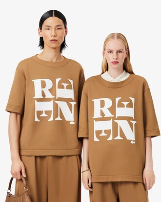 T-shirt graphique satin&eacute; D&eacute;fil&eacute;