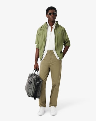 Chino regular fit twill coton