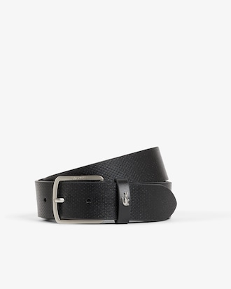 Coffret ceinture en cuir et porte-cartes
