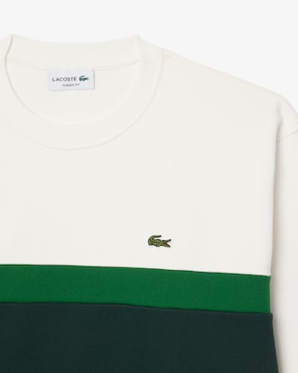 Sweatshirt molleton color-block