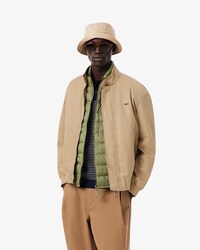 Veste Harrington twill d&eacute;perlant