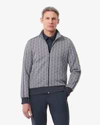 Veste de surv&ecirc;tement zipp&eacute;e Paris jacquard