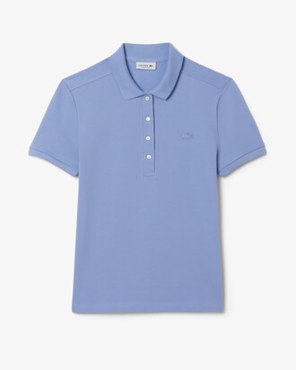 Polo L.12.D slim fit en mini piqu&eacute; stretch
