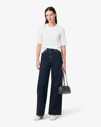 T-shirt manches trois-quarts coton doux
