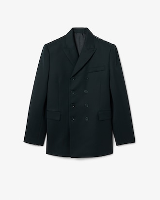 Blazer croisé laine légère Défilé