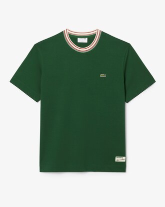 T-shirt fabriqué en France col rayé