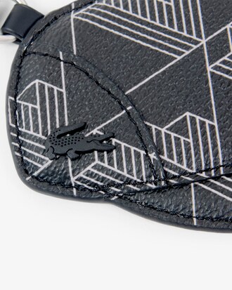 Porte-cl&eacute;s L Charms casquette monogramme