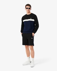 Short coton color-block regular fit