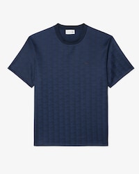 T-shirt jacquard monogramme