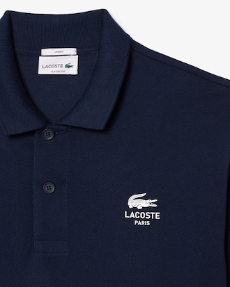 Polo L.12.12 classic fit imprimé signature