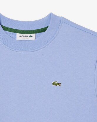 Sweatshirt relaxed fit col rond molleton