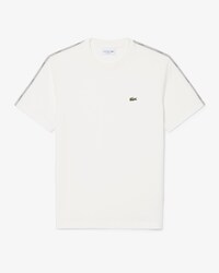 T-shirt coton &eacute;pais bande sigl&eacute;e