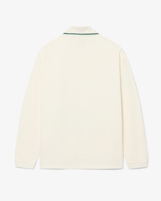 Polo Piqu&eacute; imprim&eacute; loose fit D&eacute;fil&eacute;