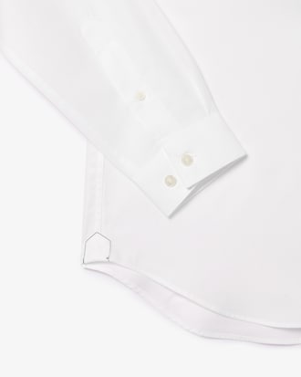 Chemise regular fit popeline de coton