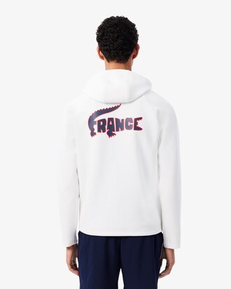 Sweatshirt zipp&eacute; &Eacute;quipe de France de tennis