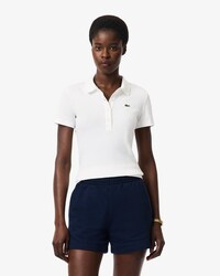 Polo L.12.D slim fit coton c&ocirc;tel&eacute;