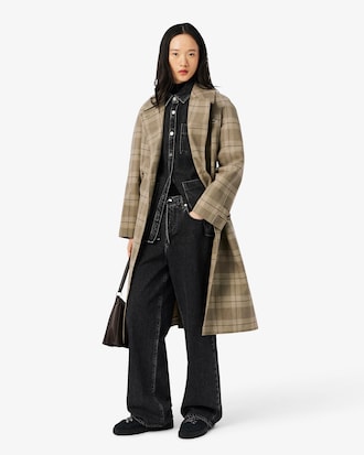 Veste surchemise denim oversize