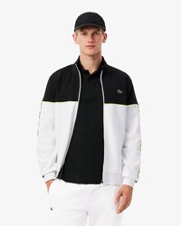 Sweatshirt zipp&eacute; Tennis color-block