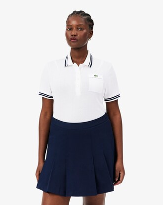 Polo slim fit c&ocirc;tel&eacute; fabriqu&eacute; en France