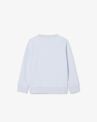 Sweatshirt col rond molleton imprim&eacute;